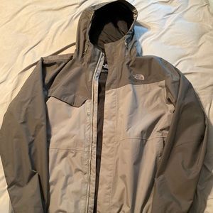 North face 3in1 jacket